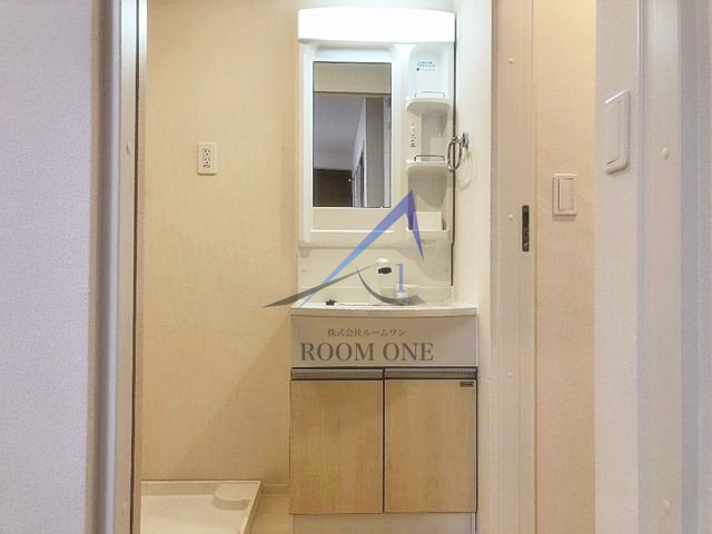 洗面設備　洗面台です。