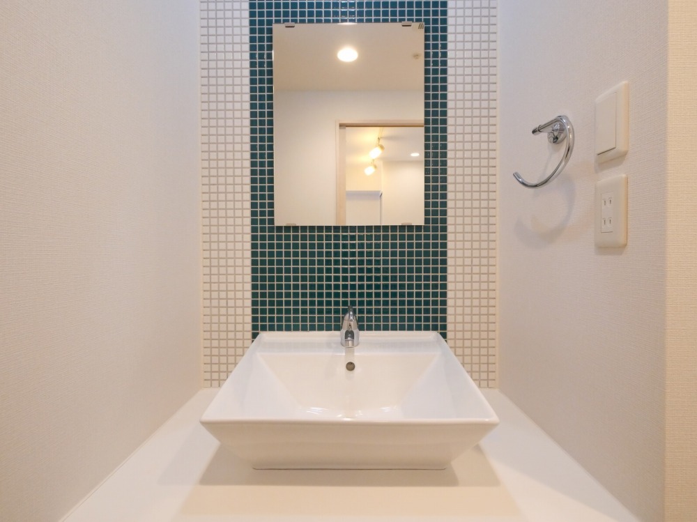 洗面設備　洗面所です