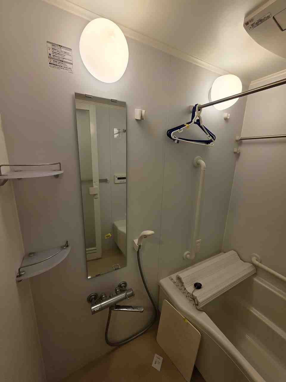 バス・シャワールーム　シンプルで使いやすいシャワールームです