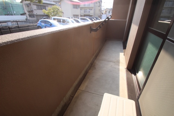 バルコニー　※別部屋の写真です
