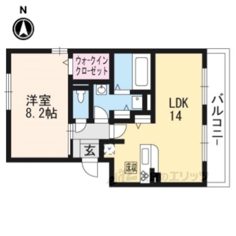 LunaNubeの間取り写真