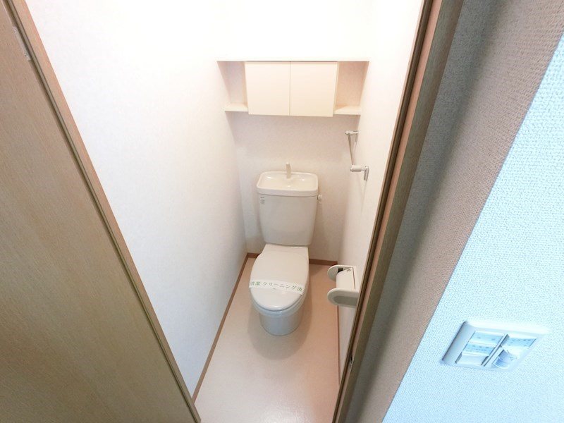 トイレ　清潔感のあるトイレです。