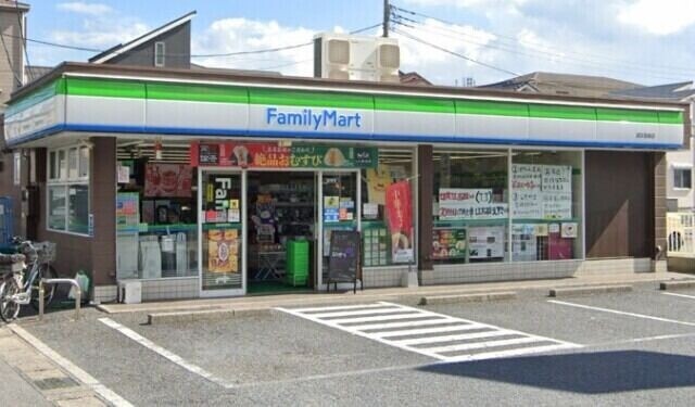 コンビニ　ファミリーマート浦安海楽店（コンビニ）まで282m