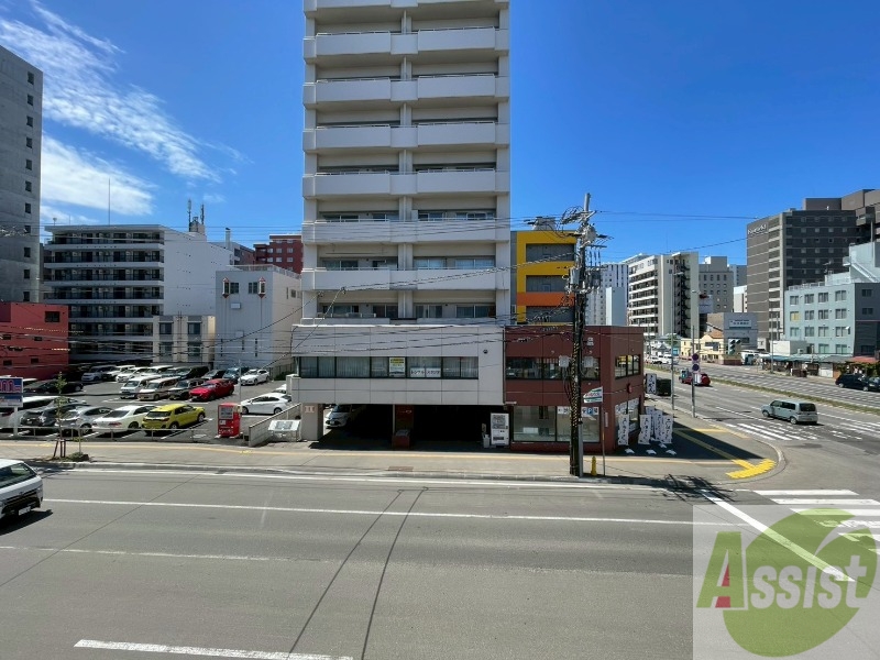 眺望　眺望です。建物はありますが風通しは良さそうです。