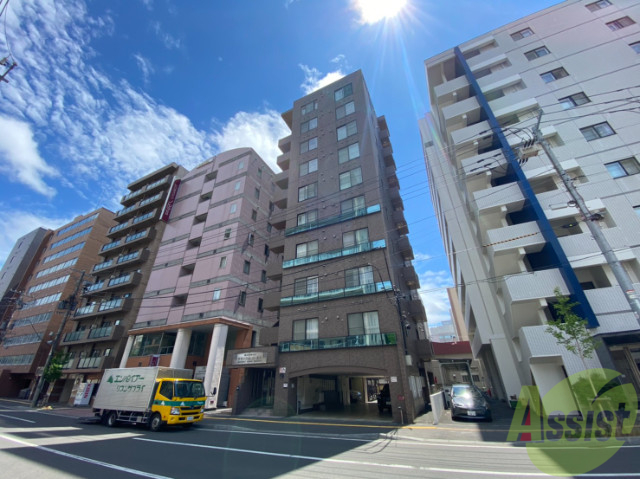 建物外観　札幌市北区北十条西　「サザンフォレスト北大」