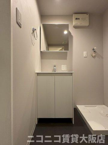 洗面設備　同タイプイメージ写真のため現況を優先いたします。