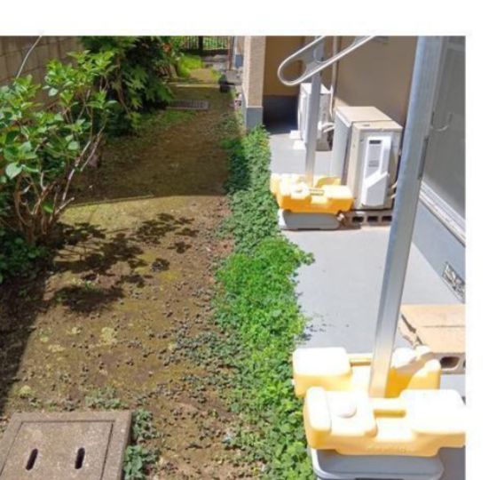 庭　お庭でゆったりと過ごせます