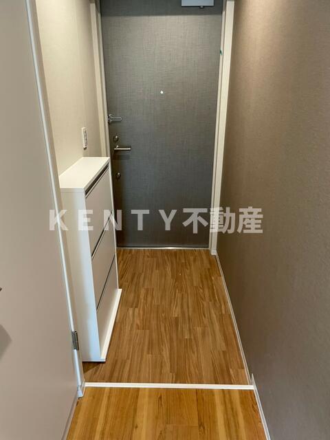 玄関　落ち着いた玄関です