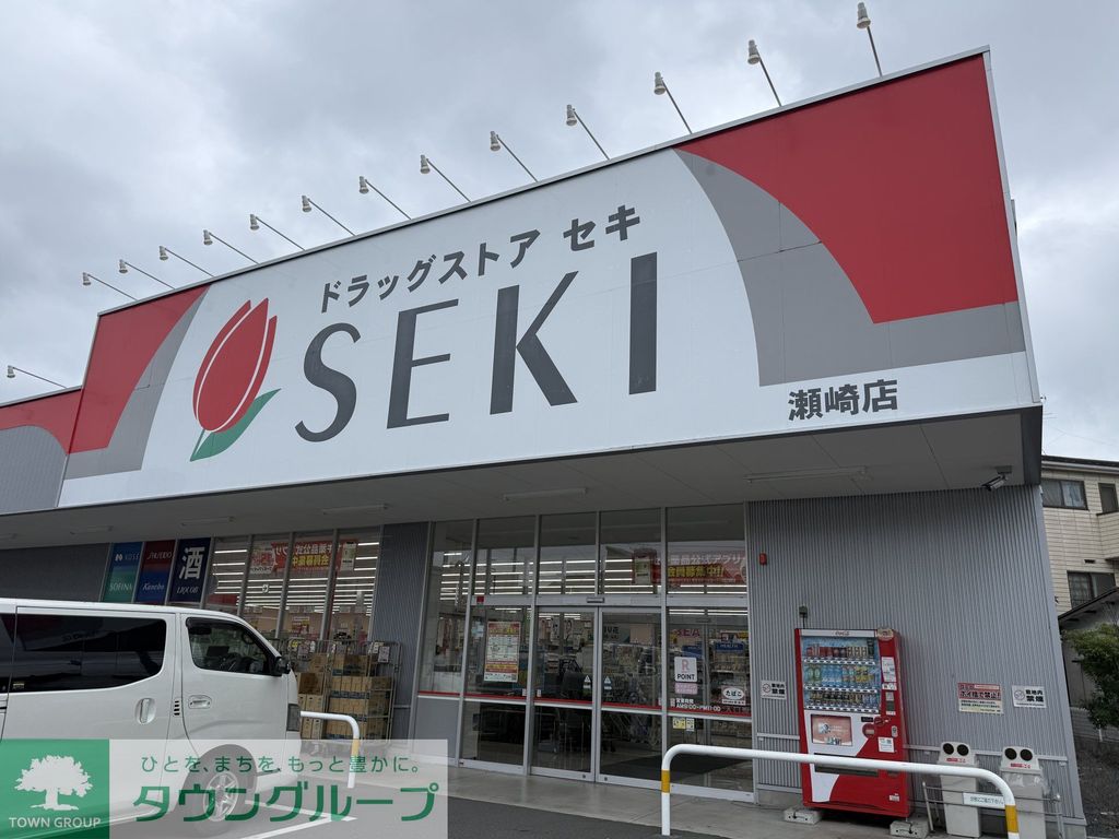 ドラックストア　ドラッグストアセキ　瀬崎店（ドラッグストア）まで260m