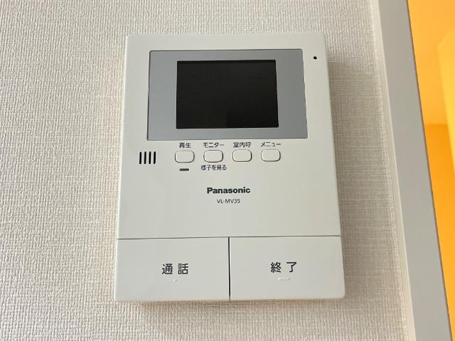 セキュリティ　カメラ付インターホン