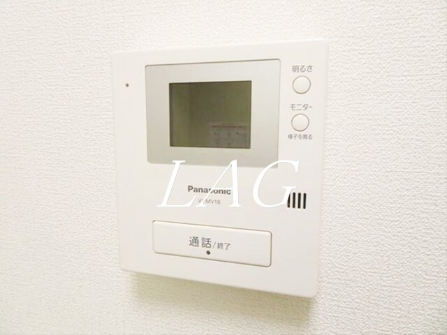 セキュリティ　モニター付インターホンです。