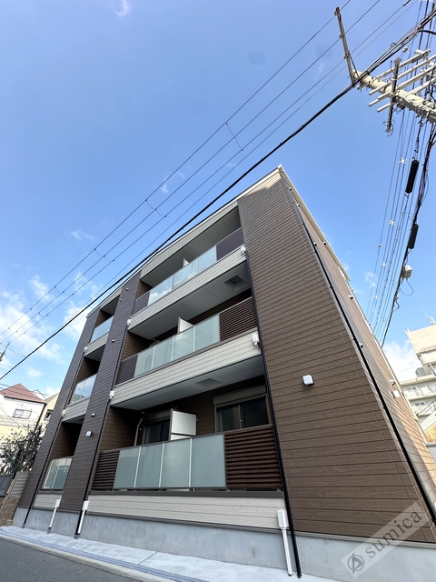 建物外観　人気メーカー施工の洗練された建物です♪♪