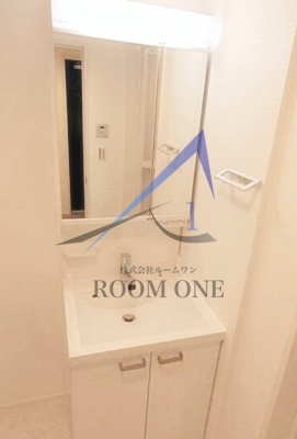 洗面設備　洗面台です。