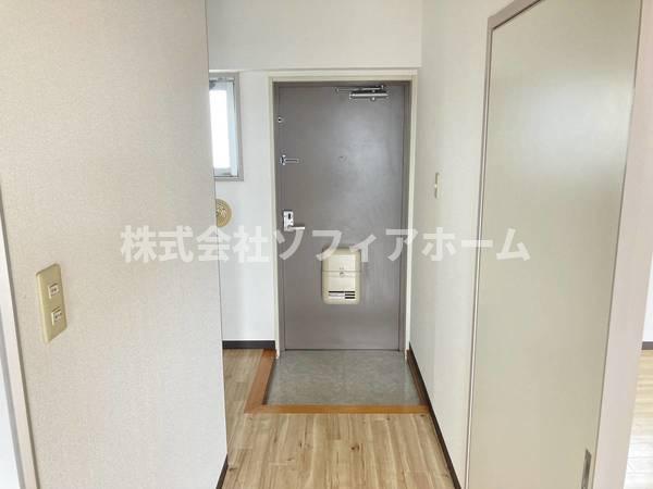玄関　ビレッジハウスの同一物件・同一タイプの間取りの写真です