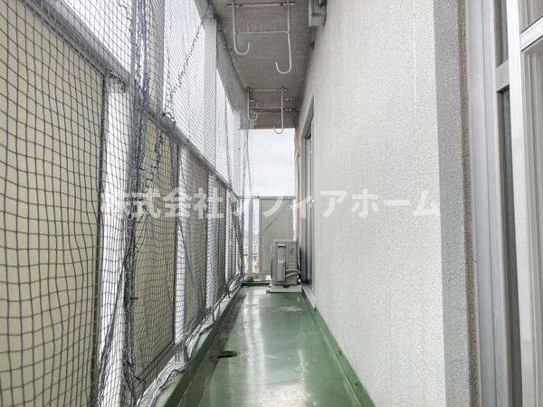 バルコニー　ビレッジハウスの同一物件・同一タイプの間取りの写真です
