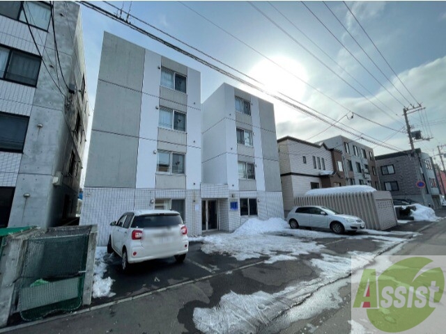 建物外観　札幌市東区北三十九条東「ガーデンコート栄町」