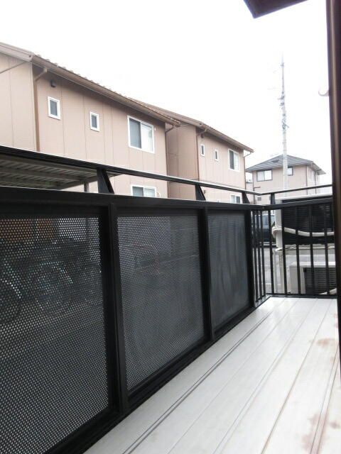 バルコニー　写真は別の部屋のものです。