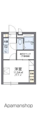 レオパレス上野西清風の間取り写真