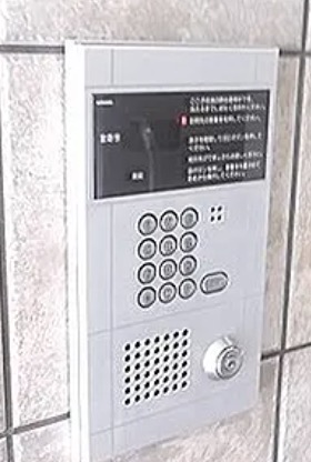 セキュリティ　オートロックです。