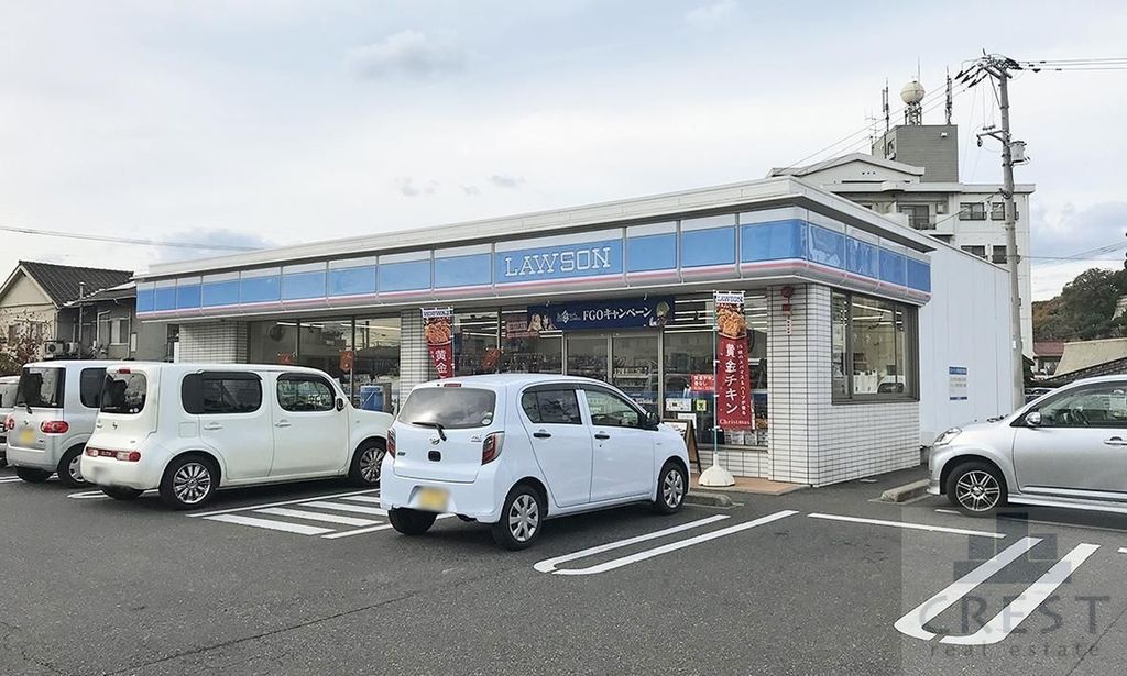 コンビニ　ローソン福山西深津店（コンビニ）まで760m