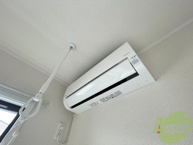 その他設備　エアコン付きです！夏でも冬でも安心ですね。