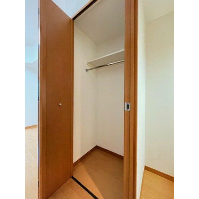収納　たっぷりとした収納スペースです