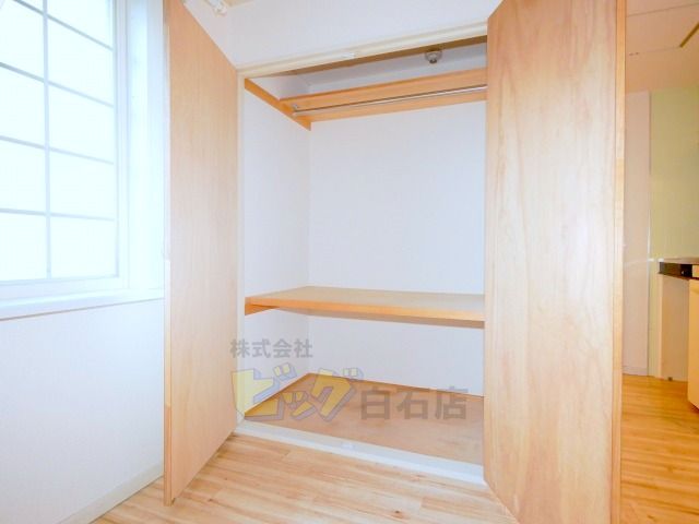 収納　クローゼット完備しています♪