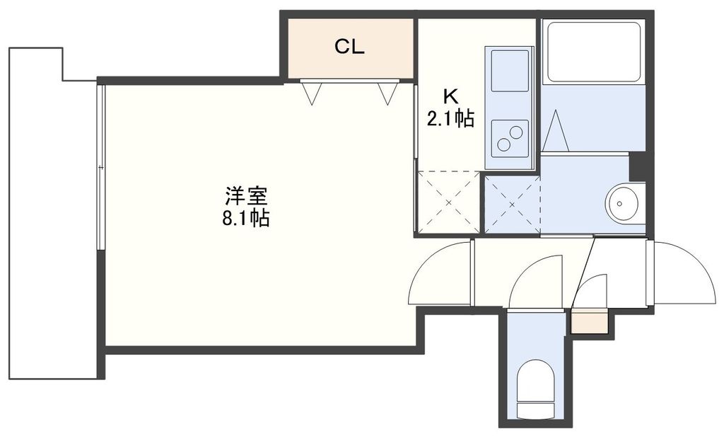 ファーストラック出来大工町の間取り写真