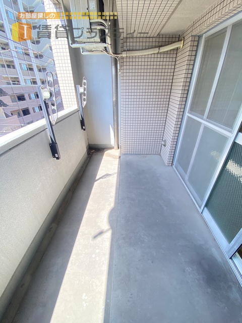 バルコニー　広めですね