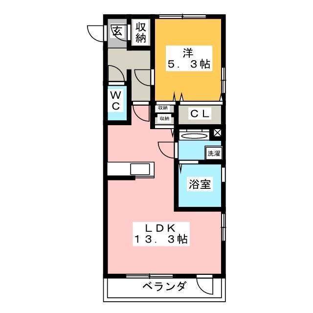 トレゾアの間取り写真
