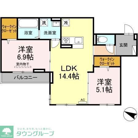 カーサ ミラの間取り写真