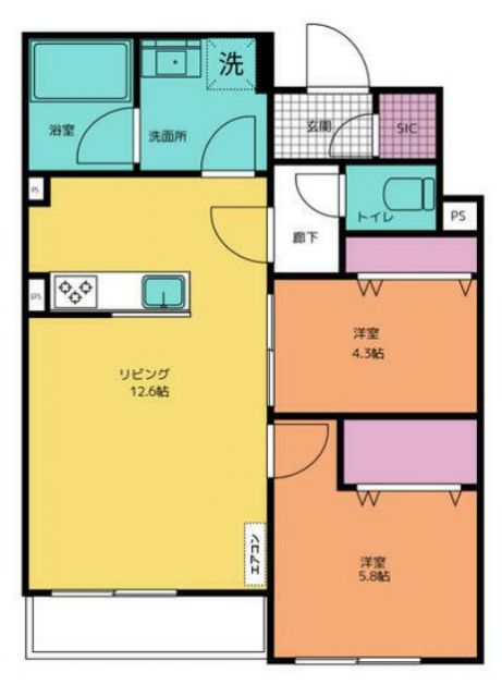 東急東横線 日吉駅 徒歩17分 3階建 新築の間取り写真