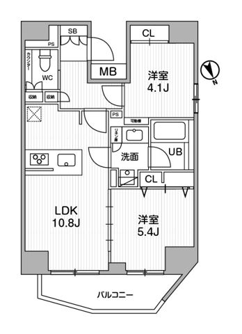 SYFORME江戸川橋の間取り写真