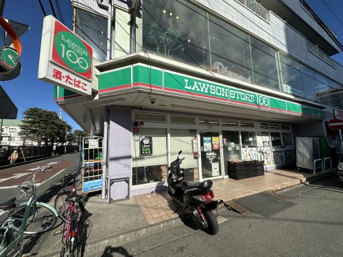 コンビニ　ローソン100南林間店（コンビニ）まで379m