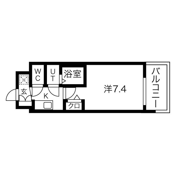 フォーリアライズ天王寺ヴァロールの間取り写真