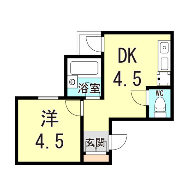 アメニティ東神戸の間取り写真