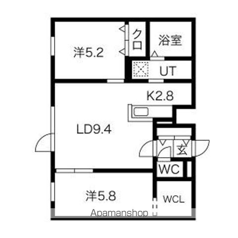 Livease Yamanoteの間取り写真