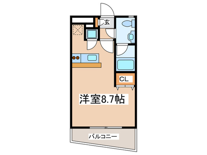 リジノワ-ル千歳烏山の間取り写真
