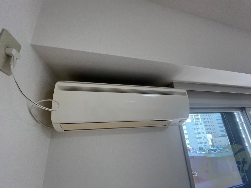 その他設備　エアコンが設置してありますので、寒暖対策もばっちり。