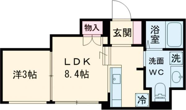 グランパセオ用賀の間取り写真