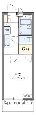 レオパレスライラック久が原の間取り写真