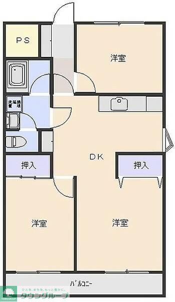 ファーストハイツの間取り写真