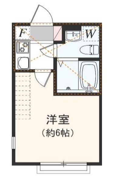 小田急線 向ケ丘遊園駅 徒歩21分 2階建 築4年の間取り写真
