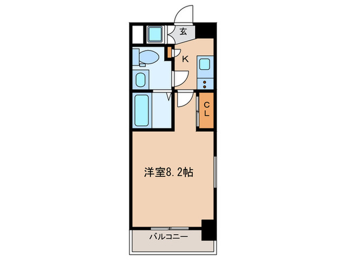 ディナスティ都島北通の間取り写真