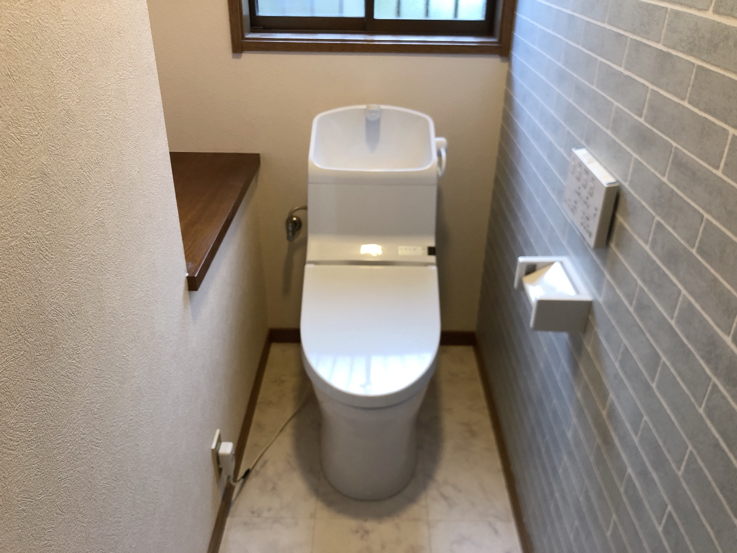 水間鉄道 水間観音駅 徒歩25分 2階建 築34年のトイレ写真