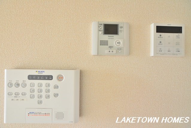 セキュリティ　ＡＬＳＯＫ完備・モニター付インターホンです。