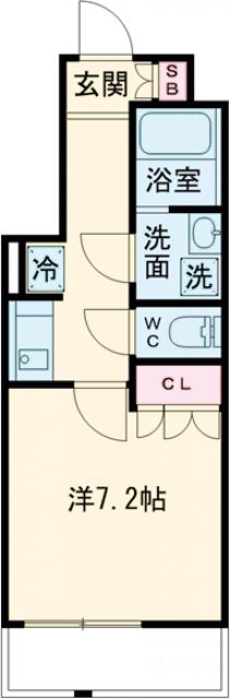 アゼスト堀切菖蒲園IIの間取り写真
