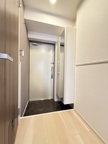 玄関　ゆったりとした玄関です