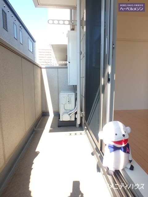 バルコニー　◎太陽サンサンのバルコニースペース。