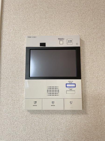 セキュリティ　※写真は類似間取り別部屋。色味等異なる場合があります。